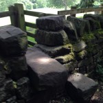 Stile at the Back'ards towards Acomb Mill
