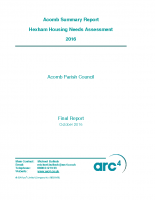 Acomb Parish HNS Summary Report