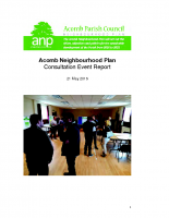 Consultation Event Report May 2016